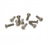 M4x16 mm Flat Head Screw x10 pcs